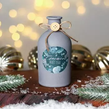 Ваза Счастье ждет тебя (14х7х7 см)