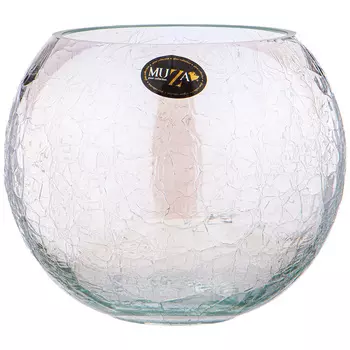 Ваза Шар cracle white (3000 мл)