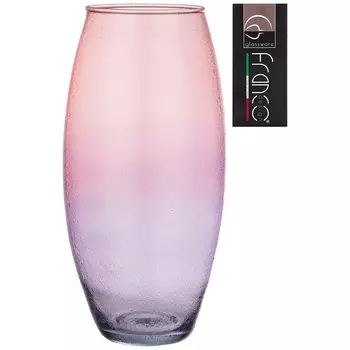 Ваза Violet pink drops (26 см)