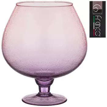 Ваза Violet pink drops (26 см)