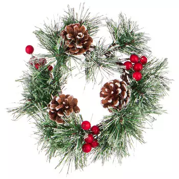 Венок Новогодний (22 см)