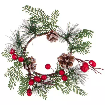 Венок Новогодний (24 см)