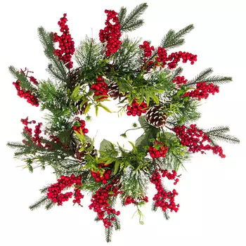 Венок Новогодний (56 см)