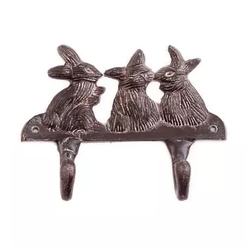 Вешалка Зайчики (3х11х15 см - 6 шт)
