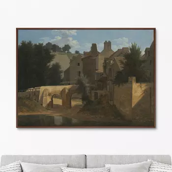 View in the Ile-de-France, 1810г. (75х105 см)