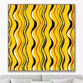 Vintage print of Japanese textile №18, 1904г. (105х105 см)