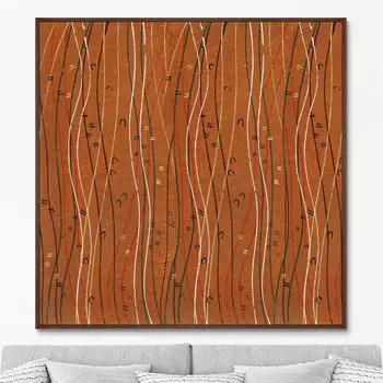 Vintage print of Japanese textile №20, 1904г. (105х105 см)