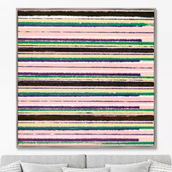 Vintage print of Japanese textile №7, 1904г. (105х105 см)