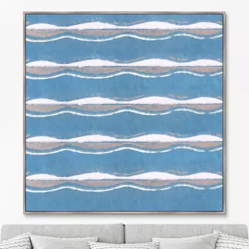 Vintage print Smoke sky, 1906г. (105х105 см)