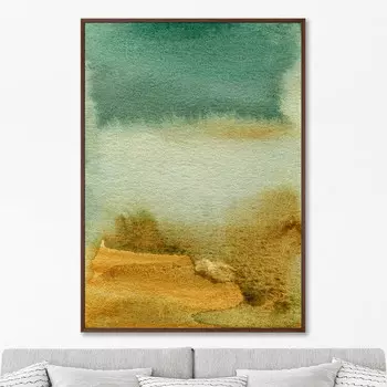 Water eadge at the river bank (75х105 см)