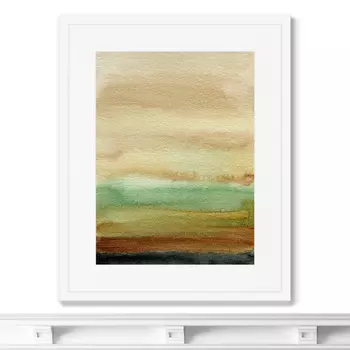 When the sun went down (42х52 см)