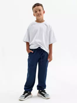 Дет. брюки "Спорт для мальчика" Синий р. 34