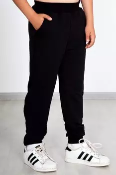 Дет. брюки "Спортивные" Черный р. 34