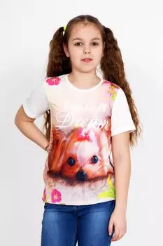 Дет. футболка "Чарли" Белый р. 32