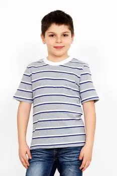 Дет. футболка "Ванечка" Серый р. 30