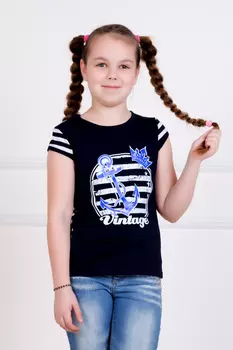 Дет. футболка "Якорек" р. 30