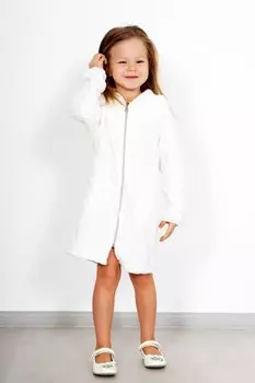 Дет. халат "Бэль" Белый р. 36