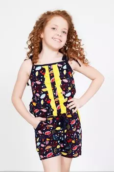 Дет. комбинезон "Нюша" Черный р. 32