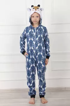 Дет. комбинезон "Олененок" Индиго р. 30