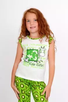 Дет. костюм "Киви" Зеленый р. 38