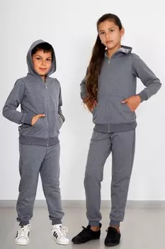 Дет. костюм "Школьный" Серый р. 36
