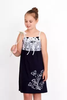 Дет. пижама "Танечка Антрацит" р. 30