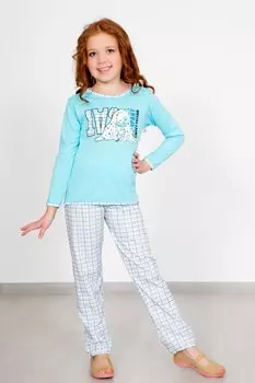 Дет. пижама "Яна" Бирюзовый р. 30
