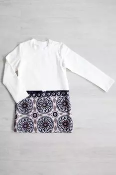 Дет. платье "Юленька" Белый р. 30