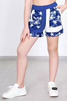 Дет. шорты "Старс" Синий р. 36