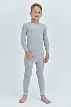 Дет. термобелье "Облегченное Серый меланж" р. 30