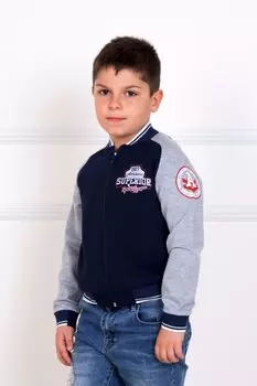 Дет. толстовка "Бомбер" В ассортименте р. 34