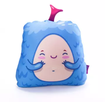 Игрушка-подушка "Чудная компашка Синий" р. 30х28