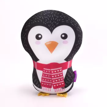 Игрушка-подушка "Ребятюшки Пингвинюшки Красный" р. 30х21