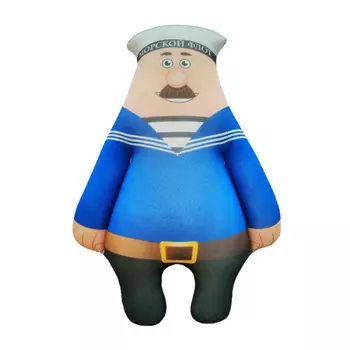 Игрушка-подушка "Военный" р. 25х37