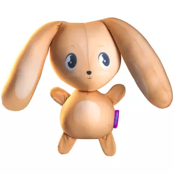 Игрушка-подушка "Зайка ушастик" р. 25х17