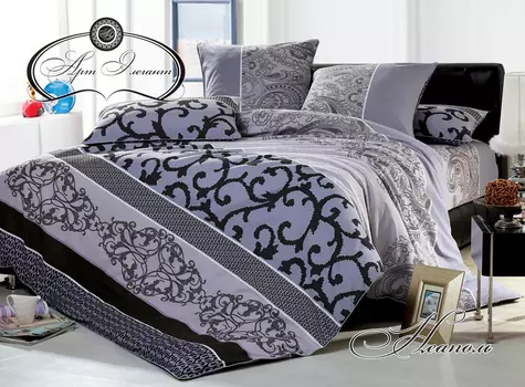 Комплект белья из велюра «Неаполь», размер Семейный с 4 наволочками