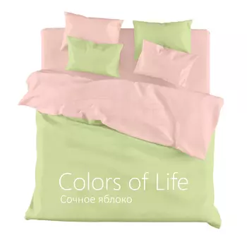 Комплект "Солнечное яблоко", размер 2,0-спальный с 4 наволочками