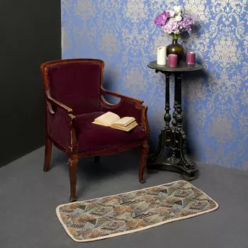 Коврик "Абстракция" Разноцветный р. 40х60