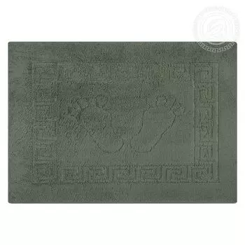 Коврик "Ножки" Темно-зеленый р. 45х60