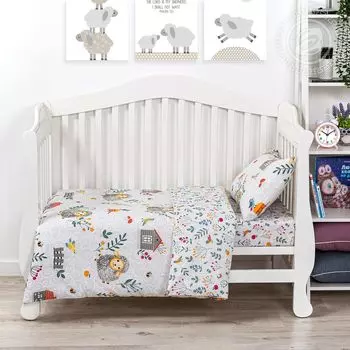 КПБ "Барашки" Светло-серый р. Ясельный