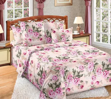 КПБ "Белый сад" Бежевый р. 2,0-сп.