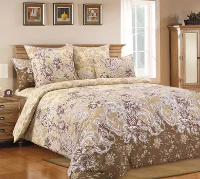 КПБ "Флориана" Коричневый р. 2,0-сп.