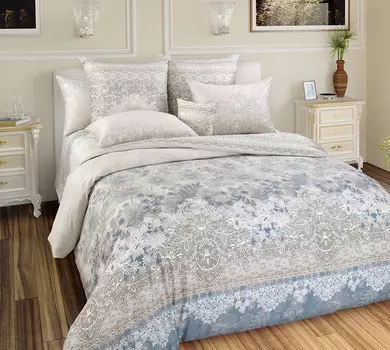 КПБ "Гипюр" Бежевый р. 1,5-сп.