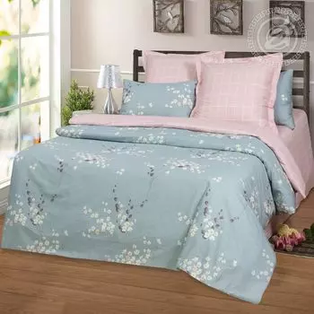 КПБ "Грейн Бирюзовый" р. 1,5-сп.