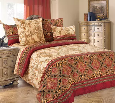 КПБ "Императрица Бежевый" р. 2,0-сп. евро