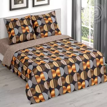 КПБ "Эспрессо" Коричневый р. 1,5-сп.