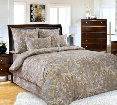 КПБ "Кашмир Коричневый" р. Евро