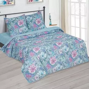 КПБ "Летний сад" Бирюзовый р. 1,5-сп.