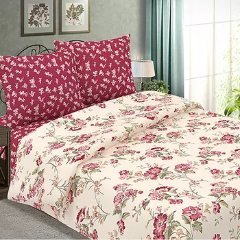 КПБ "Марго" Бордовый р. 2,0-сп.