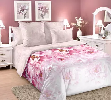 КПБ "Медовый месяц" Розовый р. 2,0-сп. евро